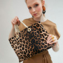 Bolso Shopper Animal Print  LOLA CASADEMUNT