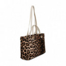 Bolso Shopper Animal Print  LOLA CASADEMUNT