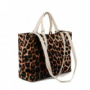 Bolso Shopper Animal Print  LOLA CASADEMUNT