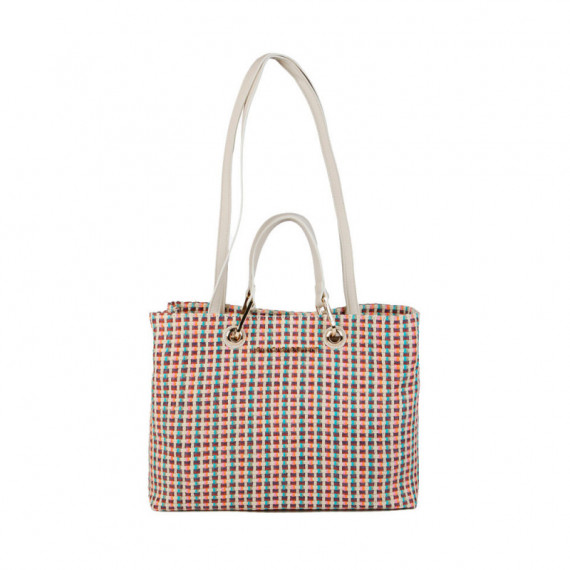 Bolso Efecto Rafia Multicolor  LOLA CASADEMUNT