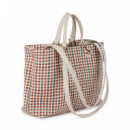 Bolso Efecto Rafia Multicolor  LOLA CASADEMUNT