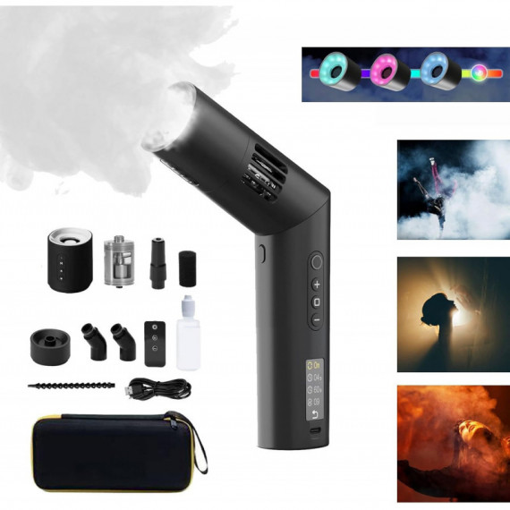 COLBOR Máquina de Humo Portátil RGB-CO-CF5