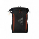 Mochila Multigame Negro Naranja 3.4  ADIDAS