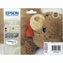 EPSON Cartucho Tinta T0615 Value Pack 4 Colores