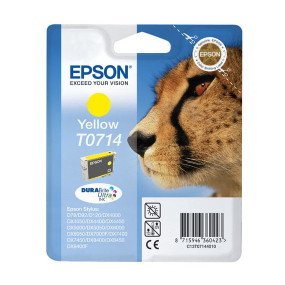EPSON Cartucho Tinta T0714 Amarillo