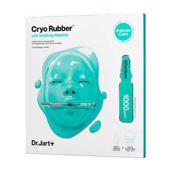 Cryo Rubber With Soothing Allantoin Mascarilla Calmante Dos Pasos  DR. JART +