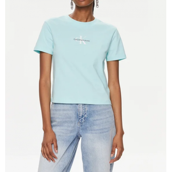 Camiseta CALVIN KLEIN Monologo Celeste