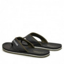 Padded Comfort Hilfiger B Sandal Black  TOMMY HILFIGER
