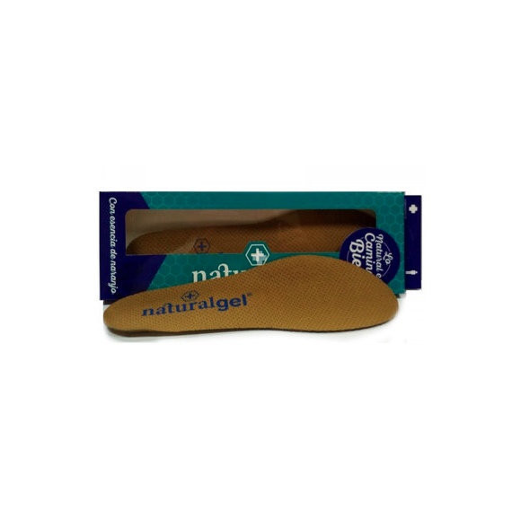 PLANTILLA NATURAL GEL PHARMA NARANJO HOMBRE -42