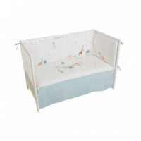 Edredón + Protector Cuna Tucan Bimbidreams  BIMBI DREAMS