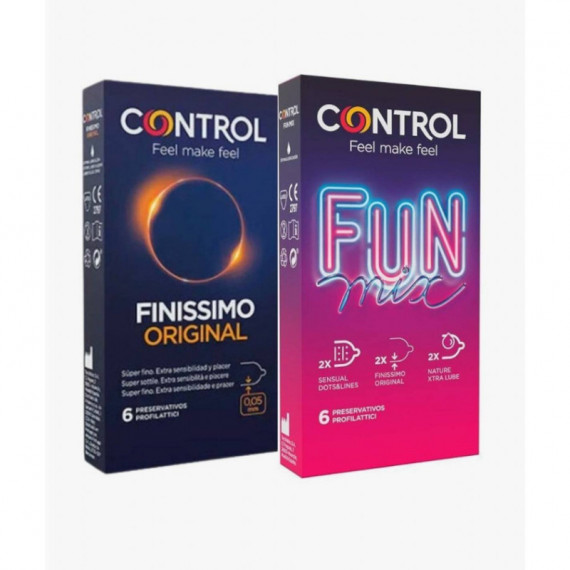 Contro Pack Finissimo Original 6UN +fun Mix 6UN  ARTSANA