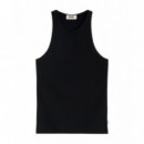 Camisetas Mujer Top ECOALF Ceiba Black