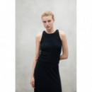 Camisetas Mujer Top ECOALF Ceiba Black