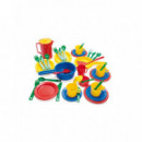 SET JUGUETE CONJUNTO COCINA Y CAFÉ 42 PIEZAS