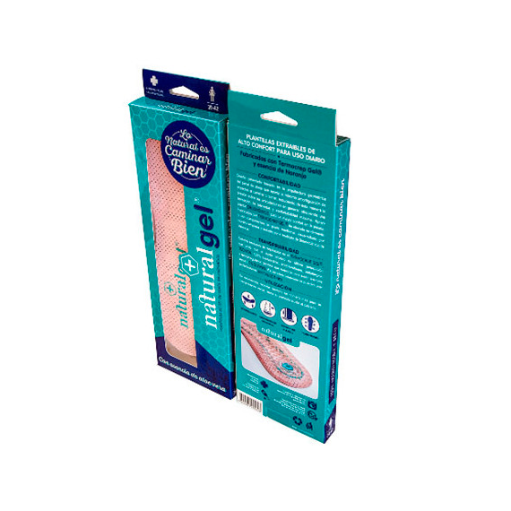 PLANTILLA NATURAL GEL PHARMA MUJER ALOE T 39-42