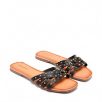 Sandalias Piel Tachas Hopedale  GIOSEPPO