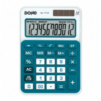 CALCULADORA MTL MEDIANA AZUL