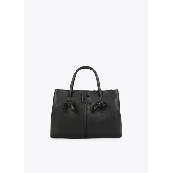 Bolso Shopper con Detalles en Zebra de LOLA CASADEMUNT