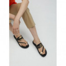 Sandalia Tiras Redondeadas de LOLA CASADEMUNT