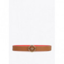 Cinturón Reversible Trébol Corazones de LOLA CASADEMUNT