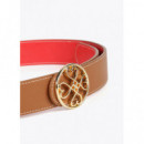 Cinturón Reversible Trébol Corazones de LOLA CASADEMUNT