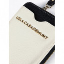 Mini Bolsito Porta Móvil Bicolor de LOLA CASADEMUNT