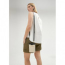 Mini Bolsito Porta Móvil Bicolor de LOLA CASADEMUNT