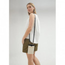 Mini Bolsito Porta Móvil Bicolor de LOLA CASADEMUNT