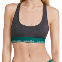 Bralette CALVIN KLEIN Unlined Gris Oscuro