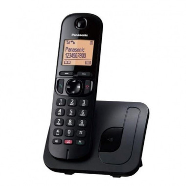 Teléfono Inalámbrico Digital Negro PANASONIC