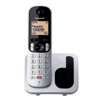 Teléfono Inalámbrico Digital Plata/negro PANASONIC