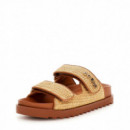 GUESS Sandalias Beige Fljfde FAP19-TAN
