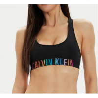 Bralette CALVIN KLEIN Negro Logo Multicolor