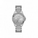 Reloj Frontier Plata  GUESS
