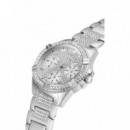Reloj Frontier Plata  GUESS