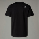 Camisetas Hombre Camiseta THE NORTH FACE Easy Black