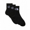 Calcetines 1/4 THE NORTH FACE con Amortiguación Multi Sport Black