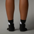 Calcetines 1/4 THE NORTH FACE con Amortiguación Multi Sport Black