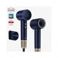 LAIFEN Secador de Pelo Swift Premium Plata Negro con Ionizador 1600W Cable 1.8MTRS con Funda y Difus