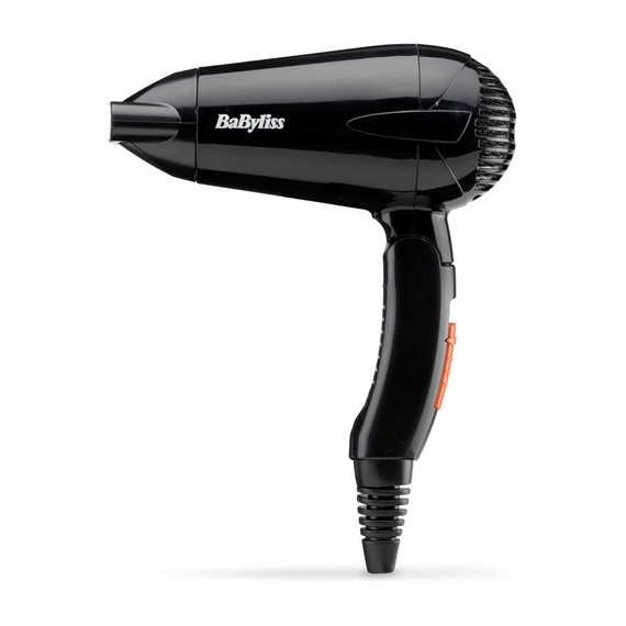 BABYLISS Secador de Viaje Plegable Travel Dry 2000W Negro 5344E  125V/230V/240V
