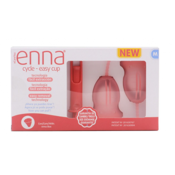 ENNA Cycle Easy Cup 1 Unidad Talla M con Aplicad