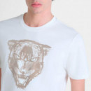Camiseta Regular Fit con Estampado  ANTONY MORATO
