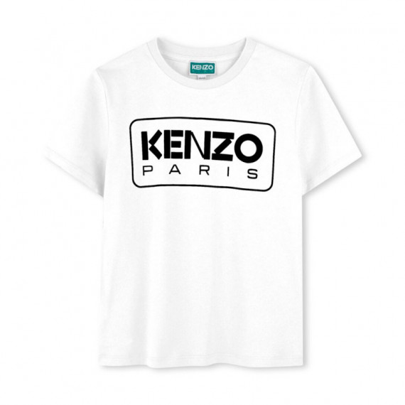 Camiseta con Logo Frontal Kids  KENZO KIDS