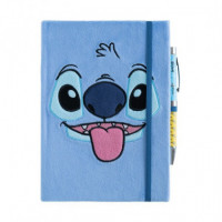 Cuaderno Premium de Felpa con Bolígrafo Stitch Disney  GRUPO ERIK