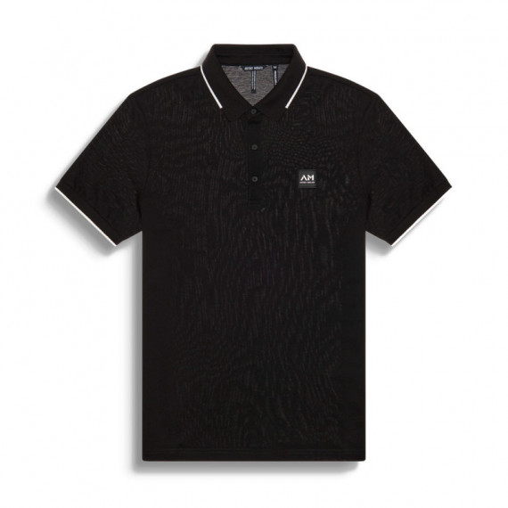 Polo Regular Fit con Parche de Logotipo Tejido  ANTONY MORATO