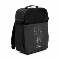 Mochila con Ilustración Frontal Kids  KARL LAGERFELD