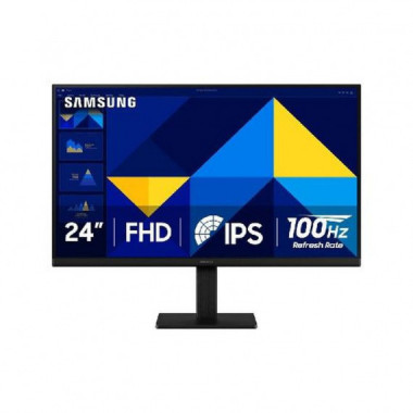 SAMSUNG Monitor Profesional Essential S24D300GAU S3 24/ Full Hd/ Negro VGA / HDMI