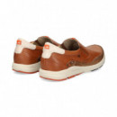 Mocasin Elasticos Piel Cuero  FLUCHOS