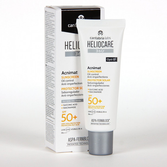 Heliocare 360º SPF50+ Acnimat Protector Solar 50ML (pack Lim.)  IFCANTABRIA