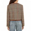 Blazer Blazer TOMMY HILFIGER Tweed Wool Mix Check Mujer